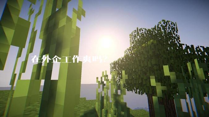 在外企工作爽吗？