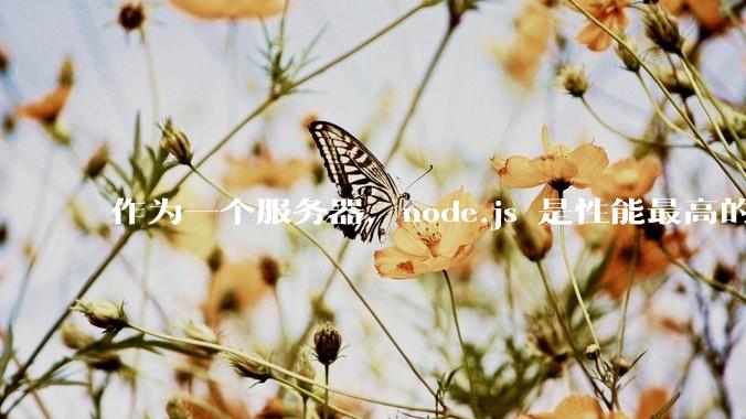 作为一个服务器，node.js 是性能最高的吗？
