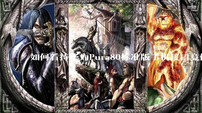 如何看待华为Pura80标准版手机接口竟倒退成USB 2.0？要是也烧了WIFI是不是不好备份数据？